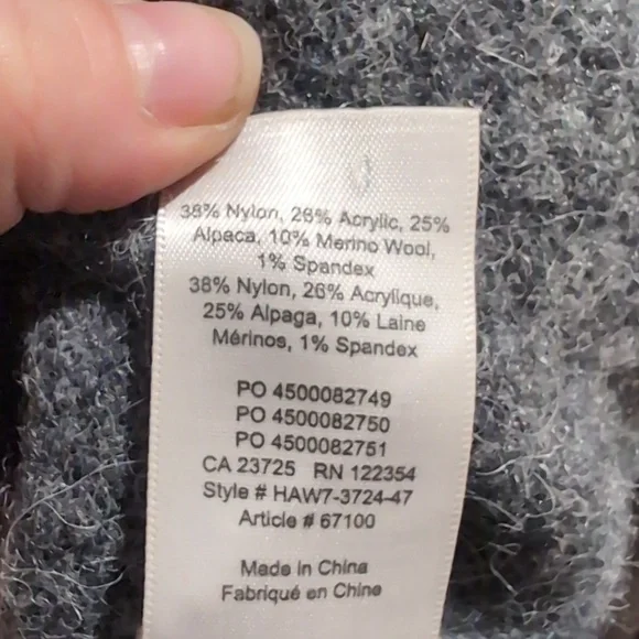 Aritzia Charcoal Krause Alpaca Blend Sweater - Picture 11 of 11